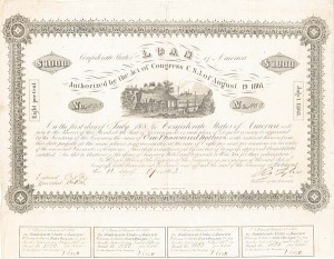 Confederate $1,000 Bond